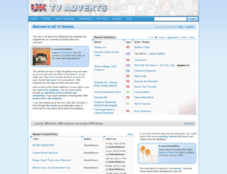 uktvadverts.com screenshot