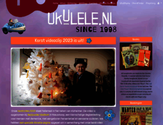 ukulele.nl screenshot