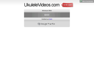 ukulelevideos.com screenshot