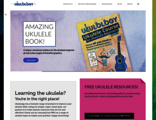 ukulology.com screenshot