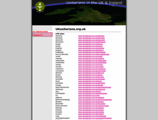 ukunitarians.org.uk screenshot