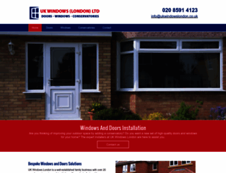 ukwindowslondon.co.uk screenshot