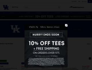 uky.shoptruespirit.com screenshot