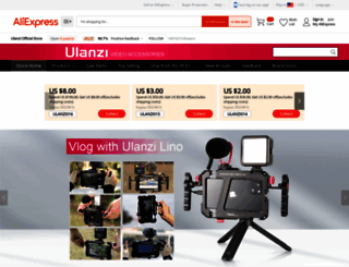 ulanzi.aliexpress.com screenshot
