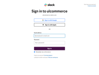 ulcommerce.slack.com screenshot