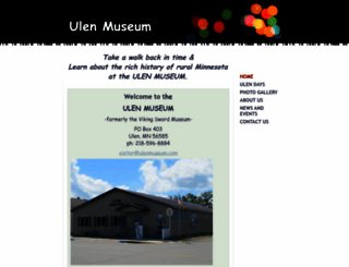 ulenmuseum.com screenshot