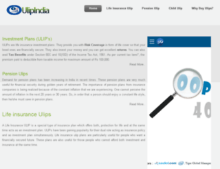 ulipindia.co.in screenshot
