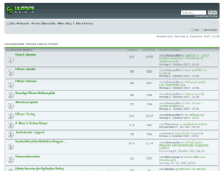 ulisses-forum.de screenshot