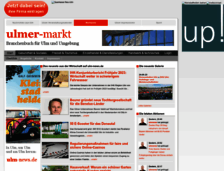 ulmer-markt.de screenshot