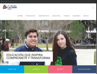 ulsasaltillo.edu.mx screenshot