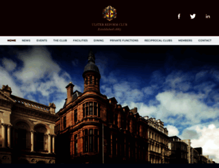 ulsterreformclub.com screenshot