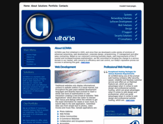 ultaria.com screenshot