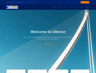 ulteriortechnologies.com screenshot