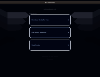 ultimabooks.it screenshot