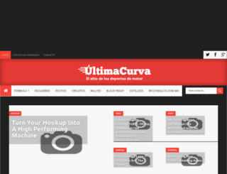 ultimacurva.com screenshot