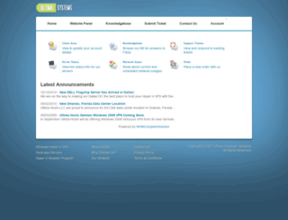 ultimahosts.net screenshot