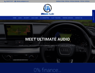 ultimate-audio.co.uk screenshot