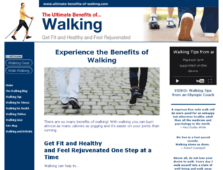 ultimate-benefits-of-walking.com screenshot