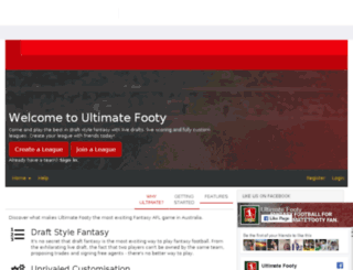 ultimate-footy2.theage.com.au screenshot