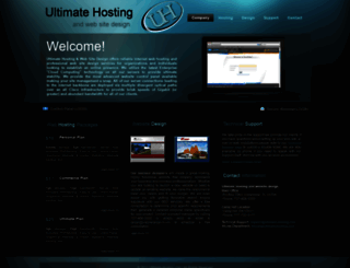 ultimate-hosting.com screenshot