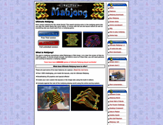 ultimate-mahjong.com screenshot