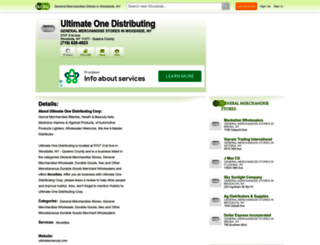 ultimate-one-distribution-corp.hub.biz screenshot