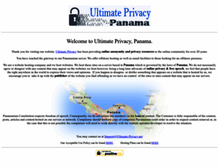 ultimate-privacy.net screenshot