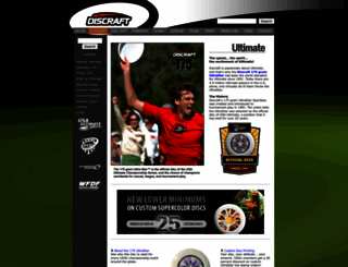 ultimate.discraft.com screenshot