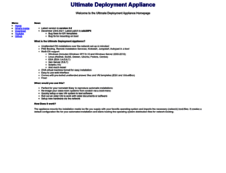 ultimatedeployment.org screenshot