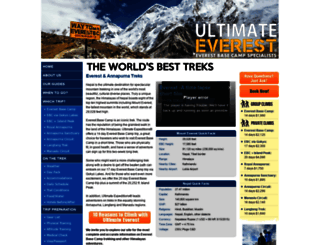 ultimateeverest.com screenshot