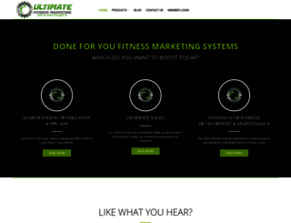 ultimatefitnessmarketing.com screenshot