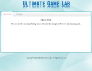 ultimategamelab.com screenshot
