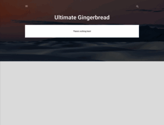 ultimategingerbread.com screenshot