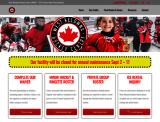 ultimatehockeycentre.ca screenshot