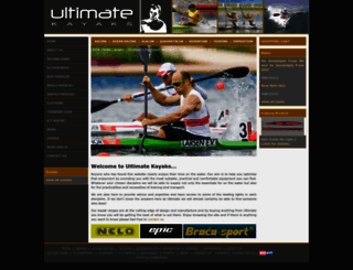 ultimatekayaks.co.uk screenshot