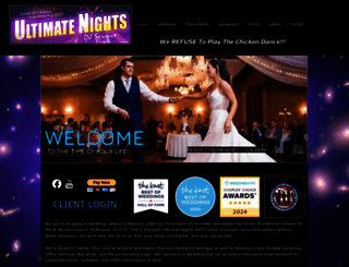 ultimatenightsdj.com screenshot