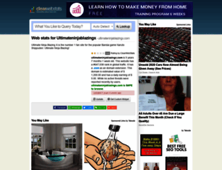 ultimateninjablazingx.com.clearwebstats.com screenshot