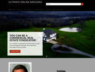 ultimateonlinebargains.com screenshot