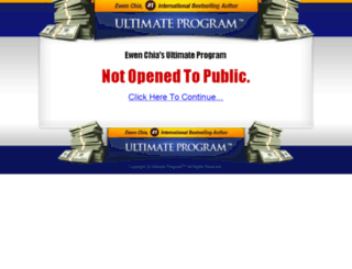 ultimateprogram.net screenshot
