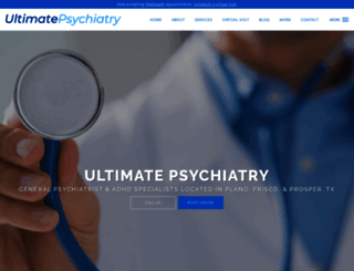ultimatepsychiatry.com screenshot