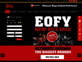 ultimateroyalenfieldgoldcoast.com.au screenshot