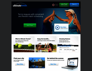 ultimatetennis.com screenshot