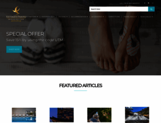 ultimatetravelmagazine.com screenshot