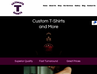 ultimatetshirts.com screenshot