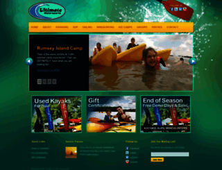 ultimatewatersports.com screenshot