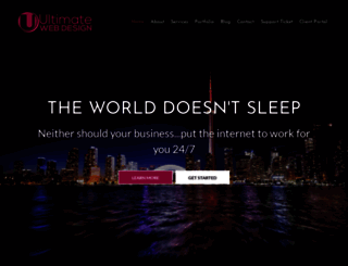 ultimatewebdesigncompany.com screenshot