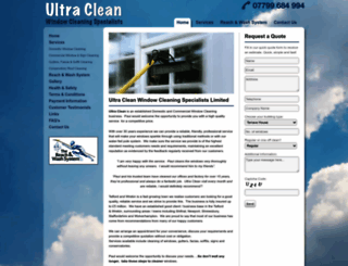 ultra-cleanwindows.co.uk screenshot