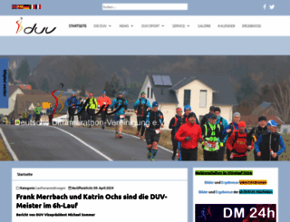 ultra-marathon.org screenshot