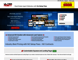 ultraagent.com screenshot