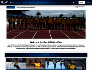 ultraathletics.co.za screenshot